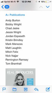 SVRealProducers's tweet photo. We are proud to be an A+ publication! 💪

#SiliconValleyRealProducers #SVRP #RealProducers #RealProducersMag #Exclusive #LifestyleMagazine #SiliconValley #RealEstate #Top500Agents #TopAgents #TopProducers #ImpactAndInspire #Networking #Talent #Wisdom #PublicationHonorRoll #Jan https://t.co/KqwssxV4bg