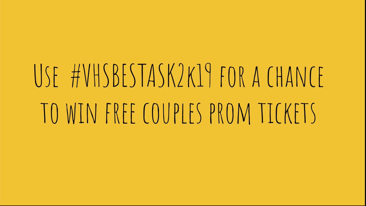 #VHSBestAsk2k19