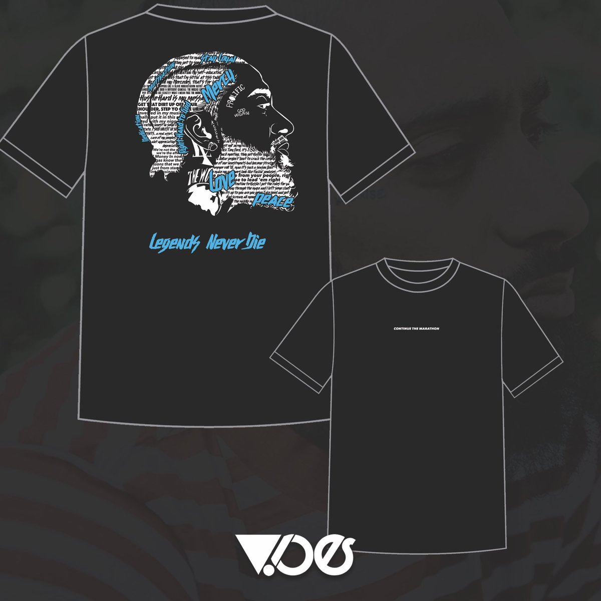 Noe_Magdaleno's tweet photo. We are honoring Nip by carrying on his legacy in our community. Our new tee is a tribute to his incredible work. All proceeds go to Denver Kids organization impacting our youth in DPS schools facing serious adversity. @VicesLtd started with a $500 donation. Let’s EMPOWER THEM!!! https://t.co/N3C7mbrPmL