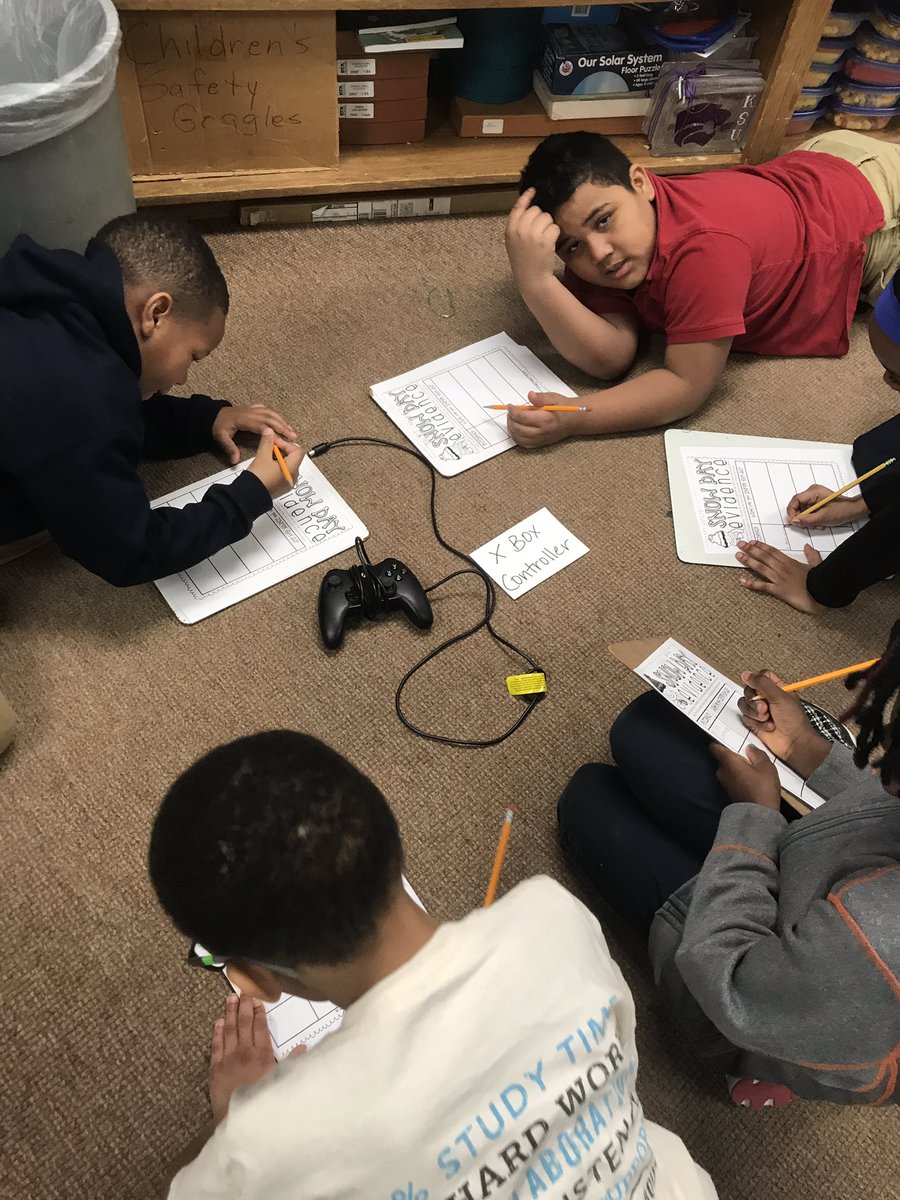 AmyMeirowsky's tweet photo. What did I do on our last snow day?  Students made inferences by looking at the evidence! #TuesdaysinTraining #centerSD #icebulldogs @CenterSD @ICEBULLDOGS https://t.co/gmSt6mGqzA