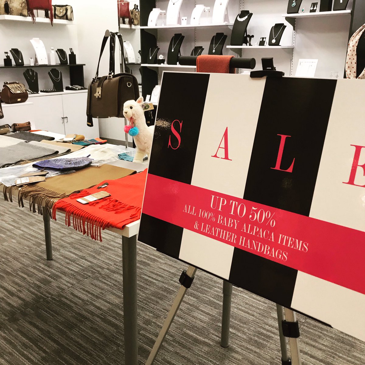 Up to 50% off on #babyalpaca &amp; #leatherpurses stop by while supplies last only in #BallstonQuarter #ArlingtonVA #shoplocal #shoparlington #ballston #fashion #dcfashion #mychicdc #stayarlington
