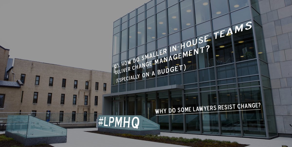 butcher_studios's tweet photo. #LPMHQ Question 3: How can you do change management on a budget? How can smaller firms deliver change effectively? https://t.co/5TEph4WMG4