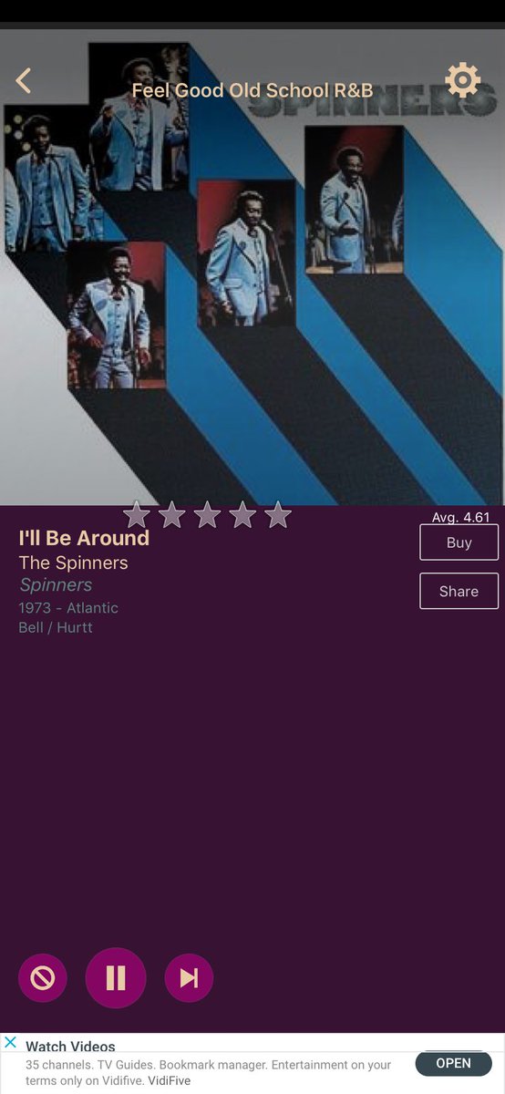 AccuRadioRandB's tweet photo. I'll Be Around by The Spinners on AccuRadio Feel good R&amp;B -really... https://t.co/4UOVBgDFeI
