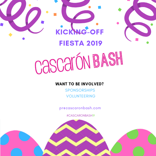 CascaronBash's tweet photo. #CascaronBash19 is looking for volunteers. If you are interested please email pr@cascaronbash.com. 
Please support our efforts by purchasing a ticket or sponsor a table at https://t.co/PpLAQPkZnR 
#fiesta19 #fiesta4education https://t.co/Ps3tZzauDH