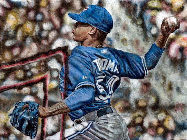 bluejaysart's tweet photo. #BlueJays baseball time!!! Can’t wait to see another episode of the #StroShow #HDHM #MustSeeTV https://t.co/t42VIYuxjx