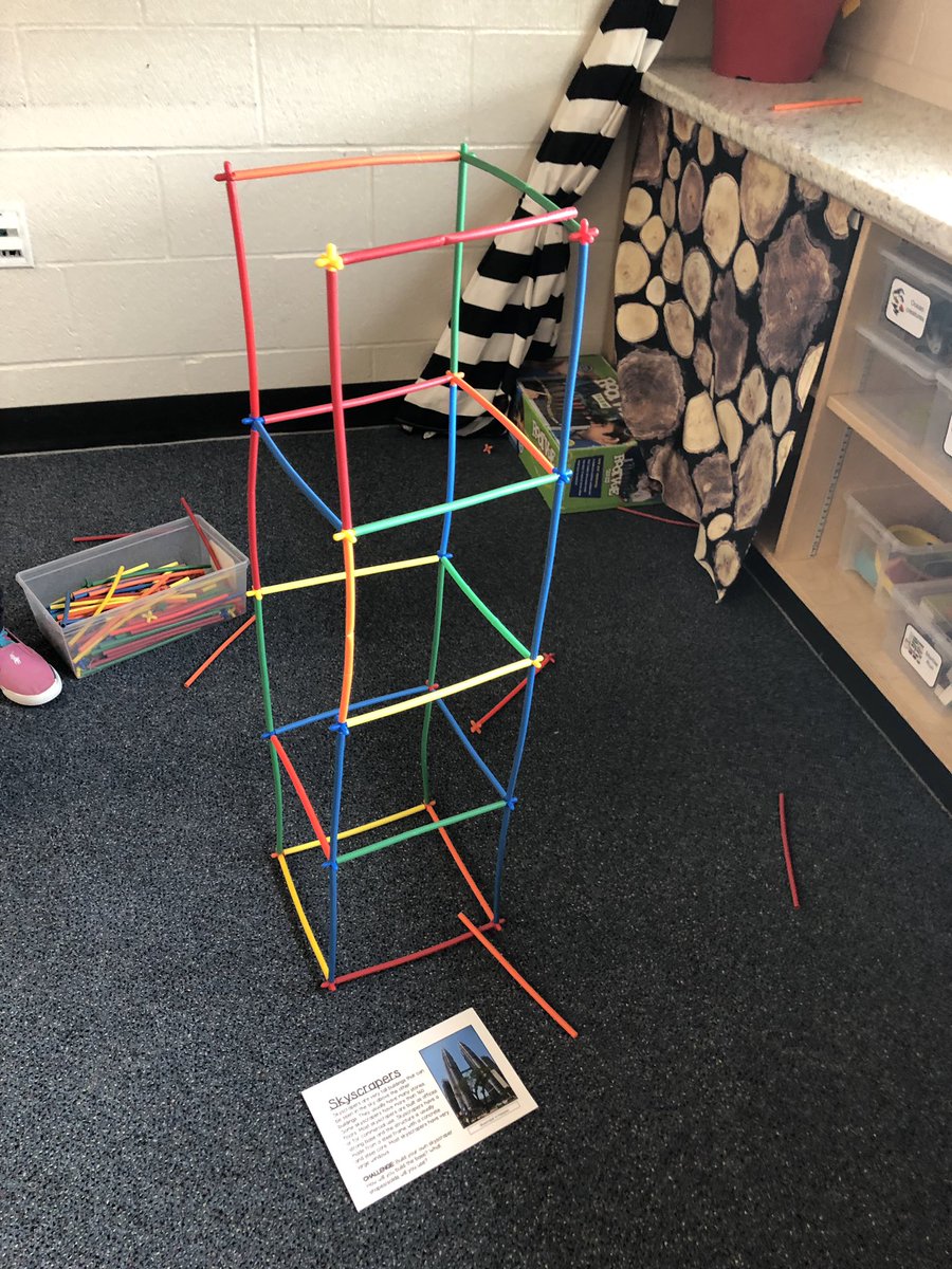 PlayInPrimaryEd's tweet photo. Our Grade One students explored 🏙Skyscrapers, Pyramids, and Inukshuks today during science. #structures #buildingchallenges We love a challenge! https://t.co/pqGVcvOV6p