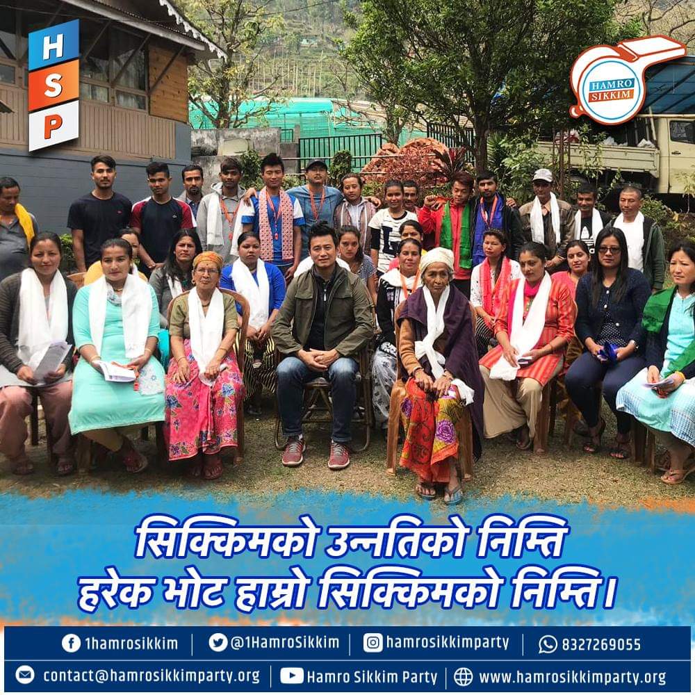 1HamroSikkim's tweet photo. सिक्किमको उन्नतिको निम्ति
हरेक भोट हाम्रो सिक्किमको निम्ति।
#Vote4HSP #Vote4NewSikkim #Vote4CleanPolitics https://t.co/A4R3PmI9ju