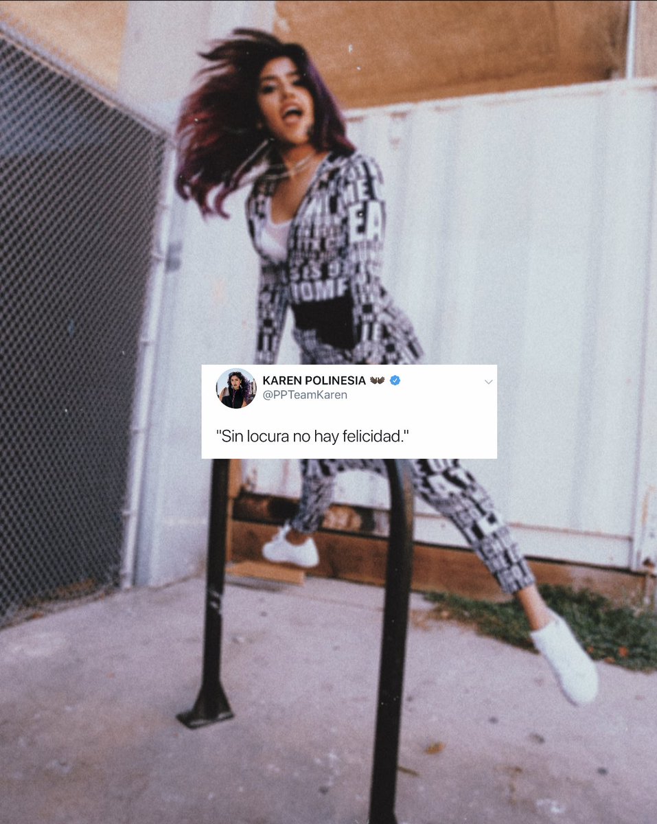 UpdatesKaren's tweet photo. 11:11 “Sin locura no hay felicidad”🤪@PPTeamKaren 

#KarenPolinesia https://t.co/Eo7Eb3W0AR