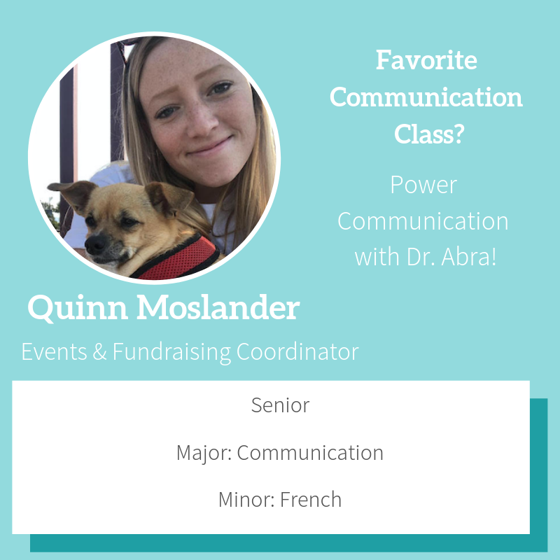 Learn more about our Events &amp; Fundraising Coordinator, Quinn! Fun fact: she just finished up her last quarter at UCSB! Congrats, Quinn! 

#lambdapieta #nca #communication