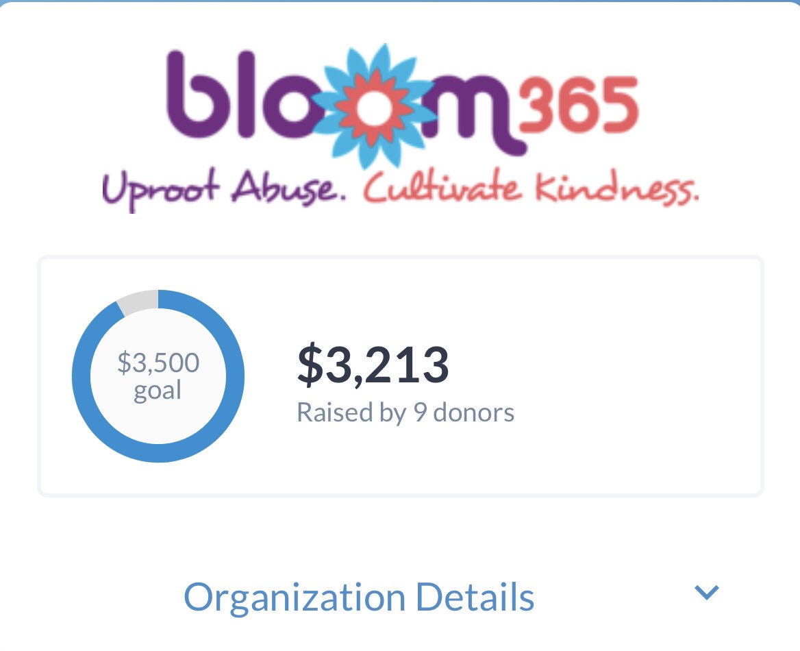 UprootAbuse's tweet photo. We are getting closer to our $3,500 goal to educate an additional 100 teens through our #BloomItUp program! You can still be part of our story of #hope #healing #safety and #prevention on this #AZGivesDay. DONATE HERE: https://t.co/tirHhWt1v9 https://t.co/91r9hXPAEd