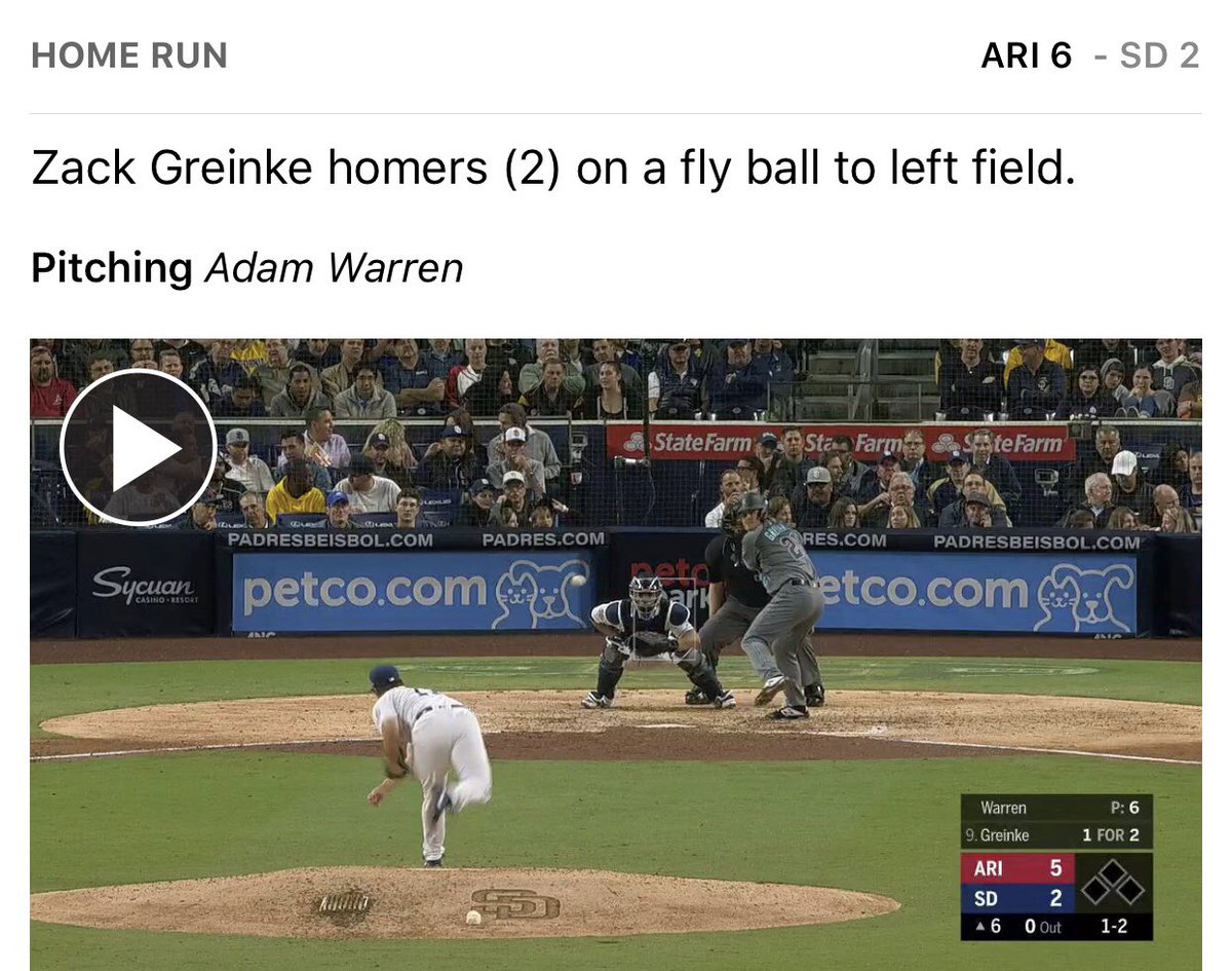JustRoto's tweet photo. Through six days of baseball, Zack Grienke has twice as many home runs as...

- Mookie Betts
- Kris Bryant
- Alex Bregman
- Edwin Encarnacion
- Nelson Cruz
- Ronald Acuna Jr.
- Matt Carpenter
- Joey Gallo
- Trevor Story

... in four at bats. https://t.co/kLjJamEj7P