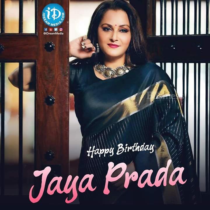 Happy birthday jaya Prada madam 