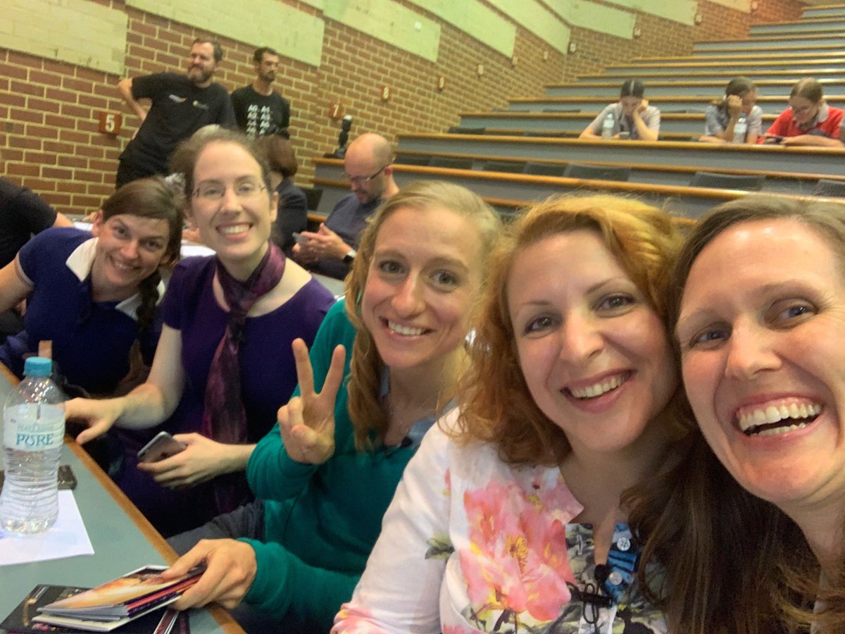 ⁦@LOrealAustralia⁩ women in science fellows, together again in Perth! Ready and waiting for great questions from our #Girlsinscience audience of over 300 students! ⁦<a href="/SpaceKatarina/">Katarina Miljkovic OAM</a>⁩ ⁦<a href="/AirlieChapman/">Airlie Chapman</a>⁩ ⁦<a href="/K_RenfreeShort/">Kirsty Short</a>⁩ ⁦<a href="/telethonkids/">telethonkids</a>⁩