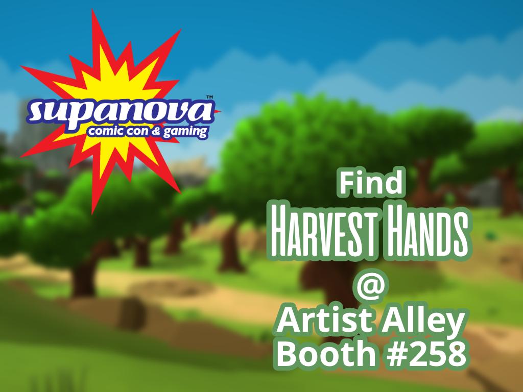 HarvestHandGame's tweet image. Coming to @SupanovaExpo Melbourne this weekend? Come to Artist Alley booth #258 and say hi to the Goblin Hammer team, play the latest Alpha build and pick up some awesome merch!
mailchi.mp/967d0a9725e1/h…
#gamedev #supanova #HarvestHandsGame #madewithunity