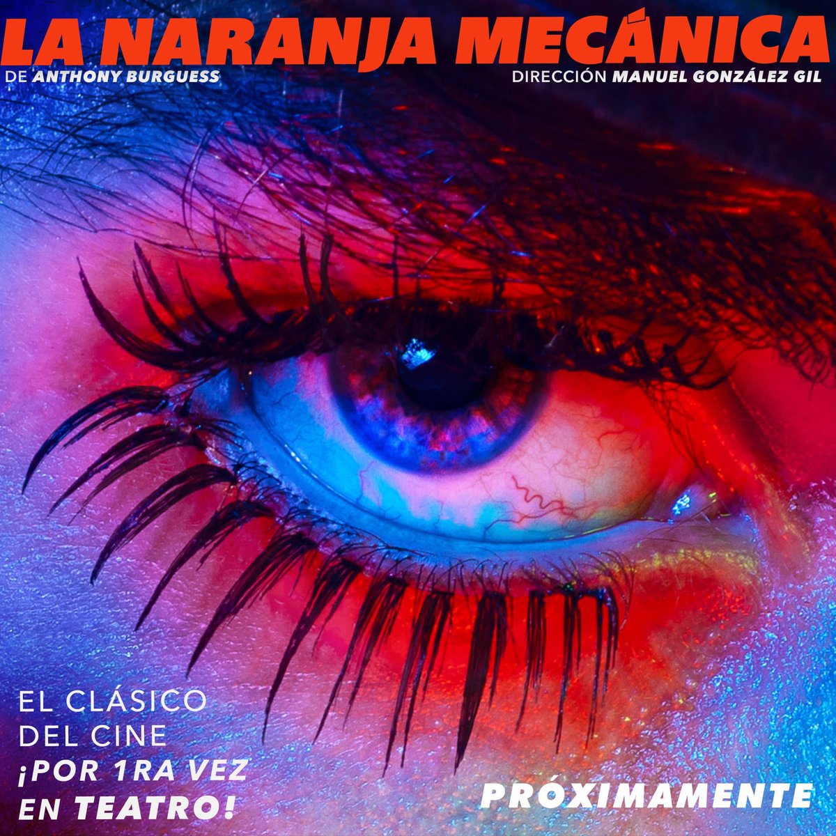 DFHoy's tweet photo. Ya no falta nada para @LaNaranjaTeatro este 6 de abril. ¿Ya tienen su moloko listo para verla?
#CDMXHoy #DFHoy #Teatro #Cultura #NaranjaMecánica https://t.co/V0n5hTWH15