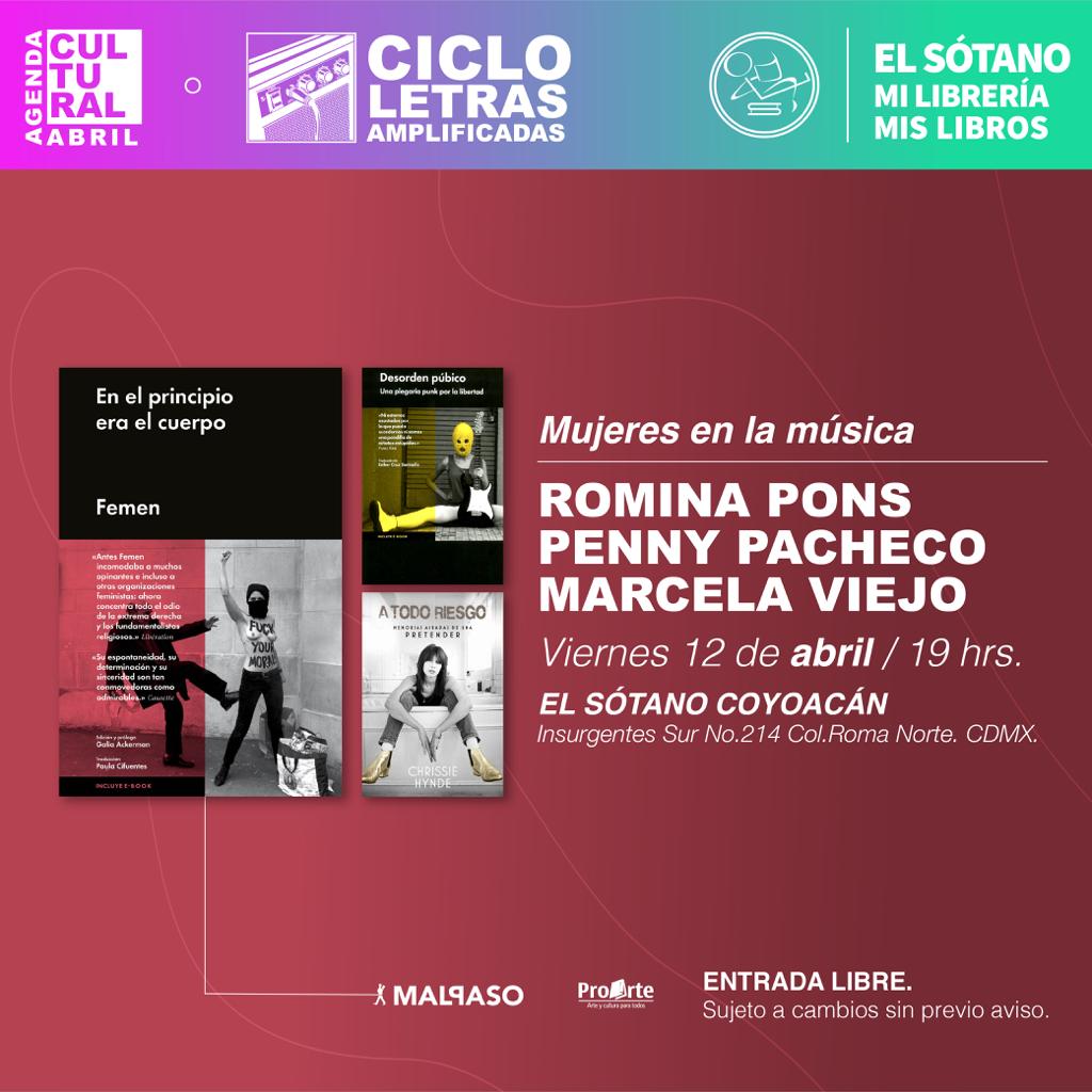 MarcelaViejo's tweet photo. <La libertad es un sentimiento único, diferente en cada persona> Dmitri Anatólievich .
.
.
Tenemos una cita el 12 de abril en el @sotanocoyoacan para hablar de libros con las guapas de @Penny_Pacheco y @rominapons 
#Desordenpúblico
#pussyriot https://t.co/pe2e2hYfsN