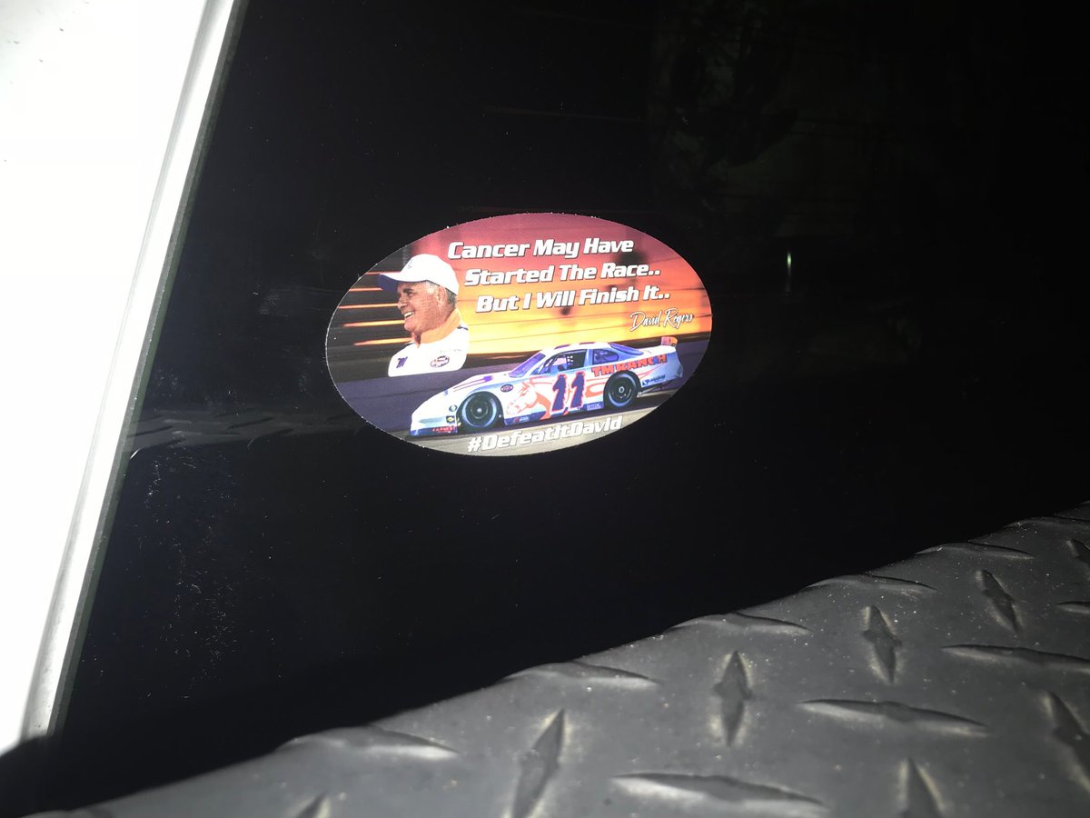 tommytraughber's tweet photo. Rocking my #defeatitdavid sticker! Counting down the days till I put the new one on that says #defeatedit!
#11 https://t.co/wq6Gru6a5q