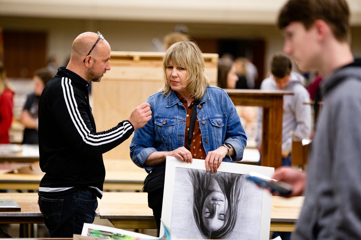 johnnysideways's tweet image. Chisholm Hall opened for the last public viewing of the TAPPS Art and Academics Competition in Waco on Tuesday, giving students and teachers a chance to see what the judges thought of their work before packing up for the trip home. #TAPPS #TAPPSart #Waco @TAPPSbiz #art