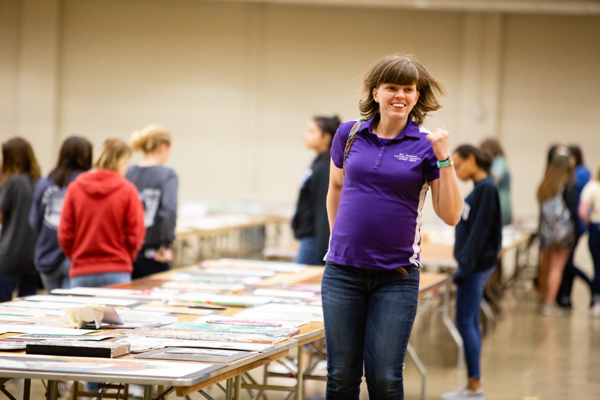 johnnysideways's tweet image. Chisholm Hall opened for the last public viewing of the TAPPS Art and Academics Competition in Waco on Tuesday, giving students and teachers a chance to see what the judges thought of their work before packing up for the trip home. #TAPPS #TAPPSart #Waco @TAPPSbiz #art