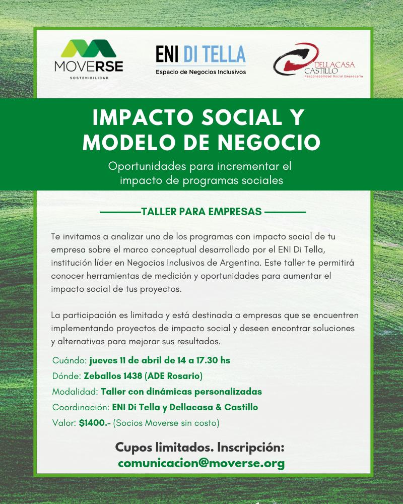 DyConsultores's tweet photo. El 11 de abril estaremos junto al @ENIDiTella en la Ciudad de #Rosario
ofreciendo un taller en @MoveRSEorg .Pueden inscribirse aquellas empresas que estén interesadas en realizar una medición de sus programas con impacto social. Insc: comunicacion@moverse.org https://t.co/INkyR6WU8A