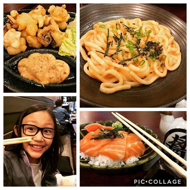 cchangwailing's tweet photo. When a fun family night out includes mentaiko udon (cod fish roe), spicy fried squid legs, hamachi collar (not pictured), and a mini sake don, you know you’ve got the right people in your life.  Kiddo loved everything except the fried squid, which I’m fine with!!!.
.
.
.
#ad… https://t.co/bYVhu79r74