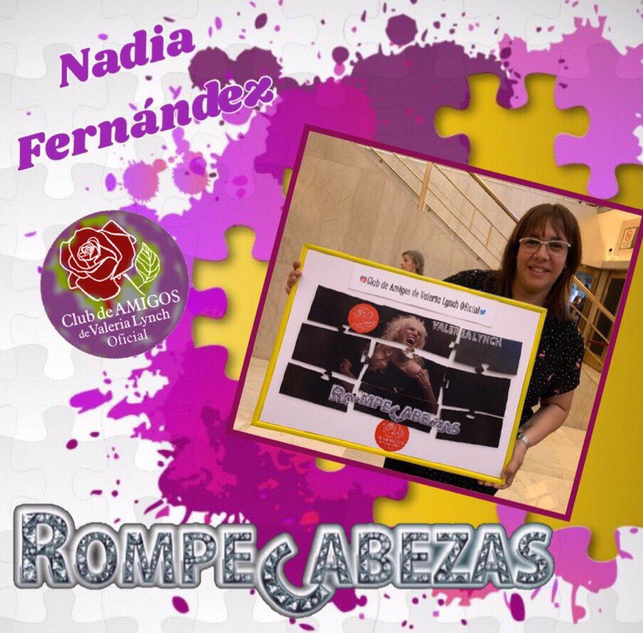 clubdeamigosVL's tweet photo. Como muchos de nuestros socios, Nadia también quiso su foto con el #RompeCabezas en el #Rex2018 para enviarla y compartirla con todos!! https://t.co/F0aJg7qXuD