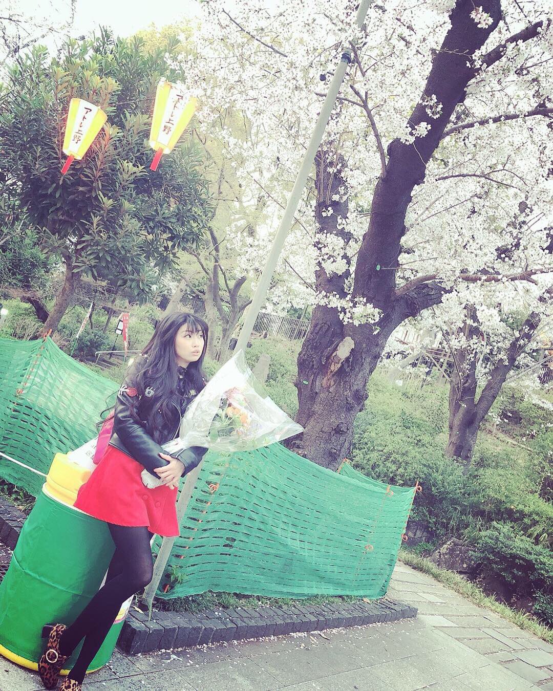 あべみほ お花見散歩デート 花束をいただきました お店にある薔薇全部ください ってオーダーしたらしく 貯金するって約束したのに ありがとう 不器用ちゃん T Co 5dalkzzlqi Twitter