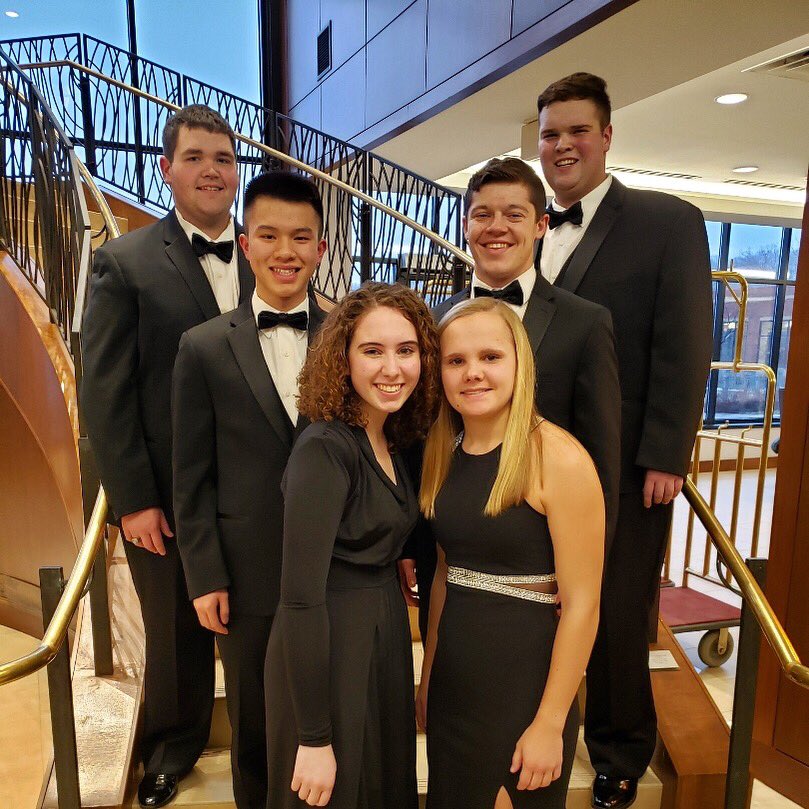 IowaFBLA's tweet photo. Iowa FBLA, it has been our greatest honor serving on your 2018-19 State Officer Team. Thank you for making #IASLC19 truly unforgettable. We look forward to seeing you all at the National Leadership Conference in San Antonio. “Let’s get this bread!” https://t.co/vlRJxYYbHg