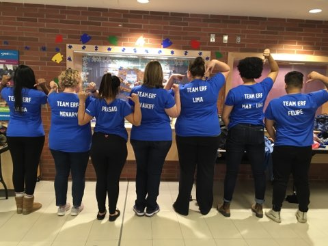 PriyankaDPrasad's tweet photo. #WorldAutismAwarenessDay at @TribuneDrive. #TeamERF So lucky to be part of such an incredible and dedicated group of ERFs! #StillAlwaysTheShortest @ERFPeel @PeelSchools @EvanoffLiz @Melissa21315332 https://t.co/FhZAG6Ux1n
