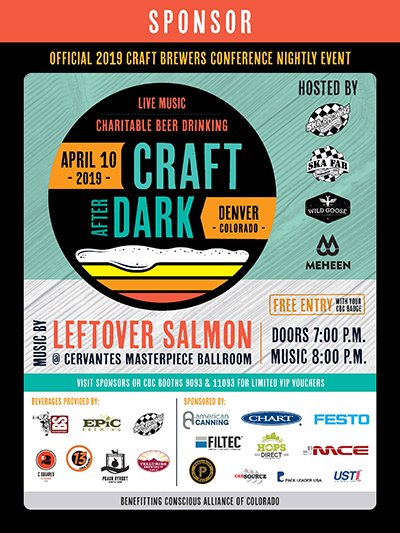 ask_filtec's tweet photo. Are you going to the #CraftBrewersCon? Join us for drinks, dancing, and music featuring Colorado's own @LeftoverSalmon and @RokaHueka on April 10. FREE with your #CBC2019 badge. Be sure to stop our booth 9111 to #AskFILTEC your #inspectionsolution Q's https://t.co/i799PmUWb0 https://t.co/ggDevWScRJ