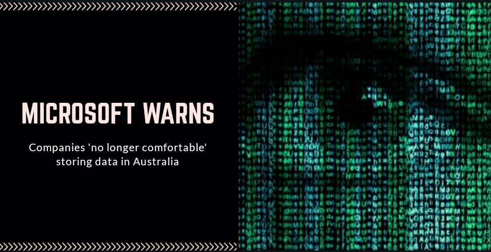 tecstack's tweet photo. Microsoft has warned that the Morrison government's encryption-piercing laws are harming Australia's international reputation as a trusted destination for data storage and investment. https://t.co/AYptwJPRtD
#encryptionlaw #australia #privacy #cybersecurity # #emergingtechnology https://t.co/Fr1nsAfE9k