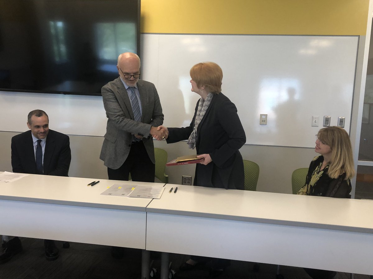 drrbowen's tweet photo. Today, @ArkansasTech signed a MOU with the Austrian-American Educational Cooperation Association. This agreement will allow 7 of our Education students to do student teaching in Austria this summer. ATU provides transformative opportunities that enrich our students’ lives. https://t.co/GHb87bs5rX