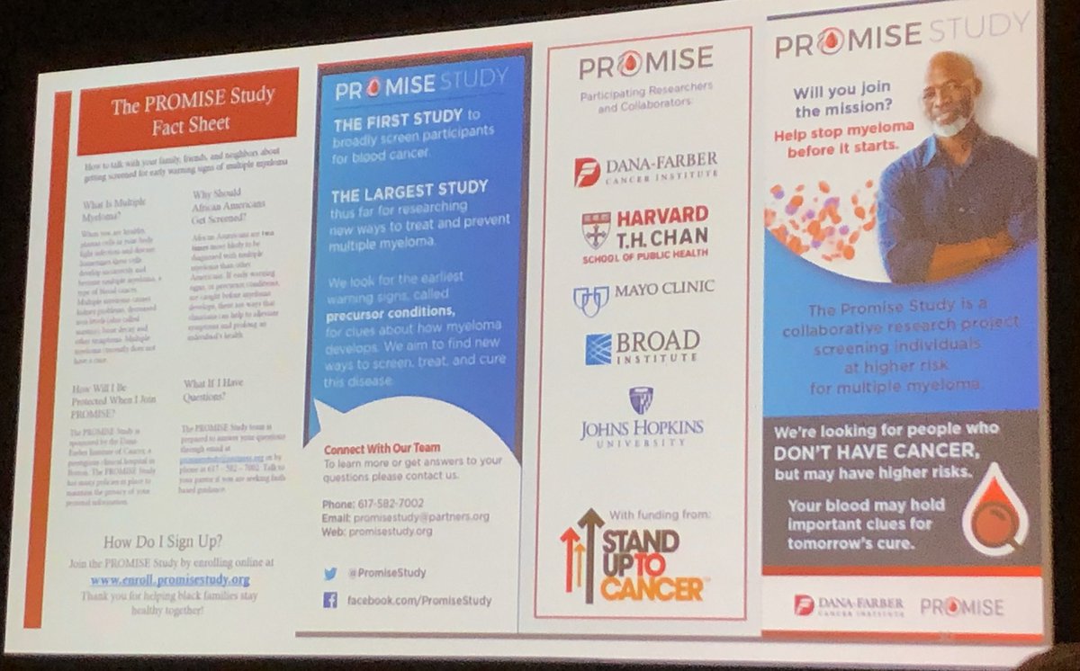 marinamartello's tweet photo. Today one of the best #aacr19 talk!!Can we prevent #multiplemyeloma disease? Yes, we can 👍🏻 @IreneGhobrial #promise #pcrowd #proudtobecancerresearcher https://t.co/SMwdwjDedn