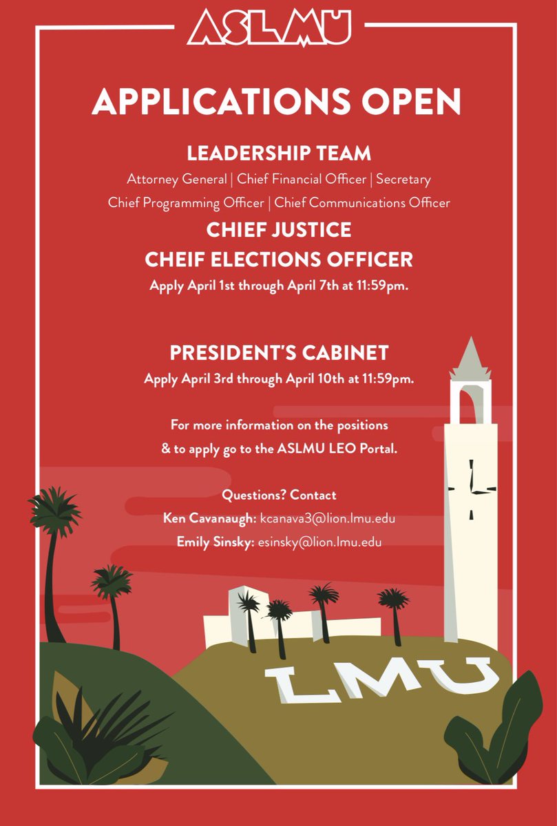 Apply to be a part of aslmu!!!