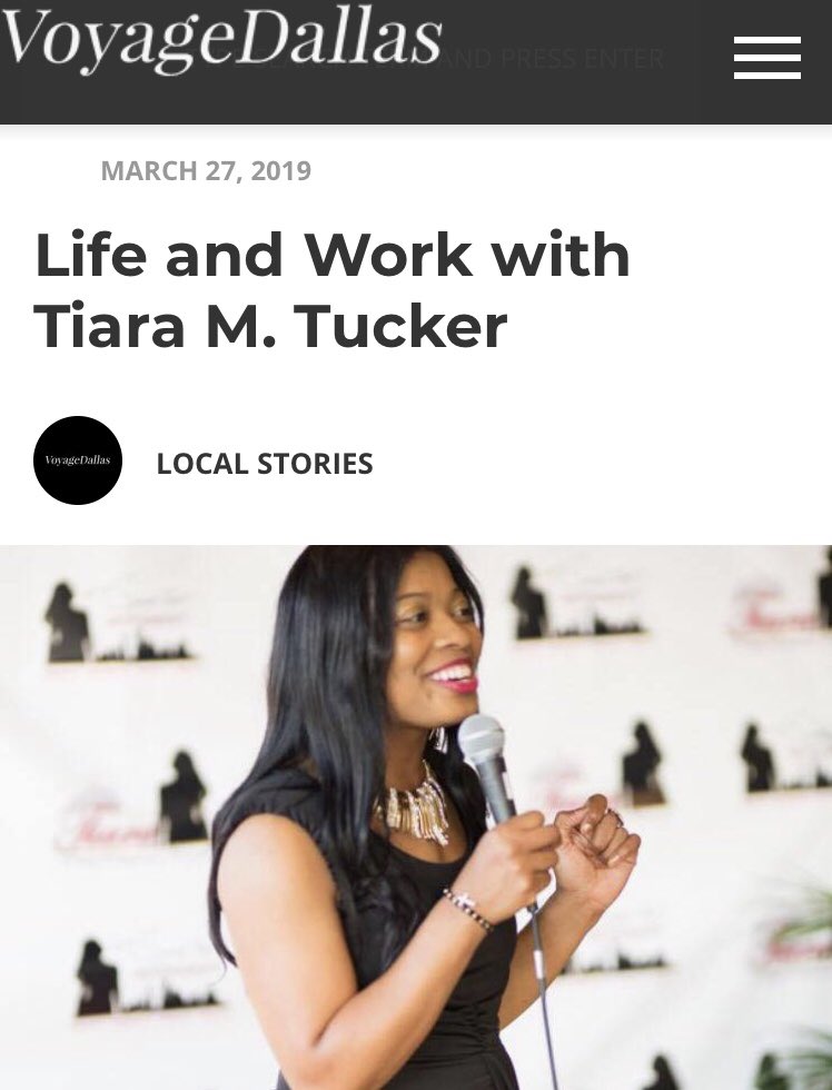 letsspeakthat's tweet photo. Thank you, @VoyageDallasMag for highlighting @Tiaraprnetwork and @letsspeakthat in your #magazine! We are so honored and hope others are #inspired and #empowered! #TiaraPRNetwork #Speakthatmovement #Dallas #DallasPR #Purpose #Passion https://t.co/T8EkW6YB9b