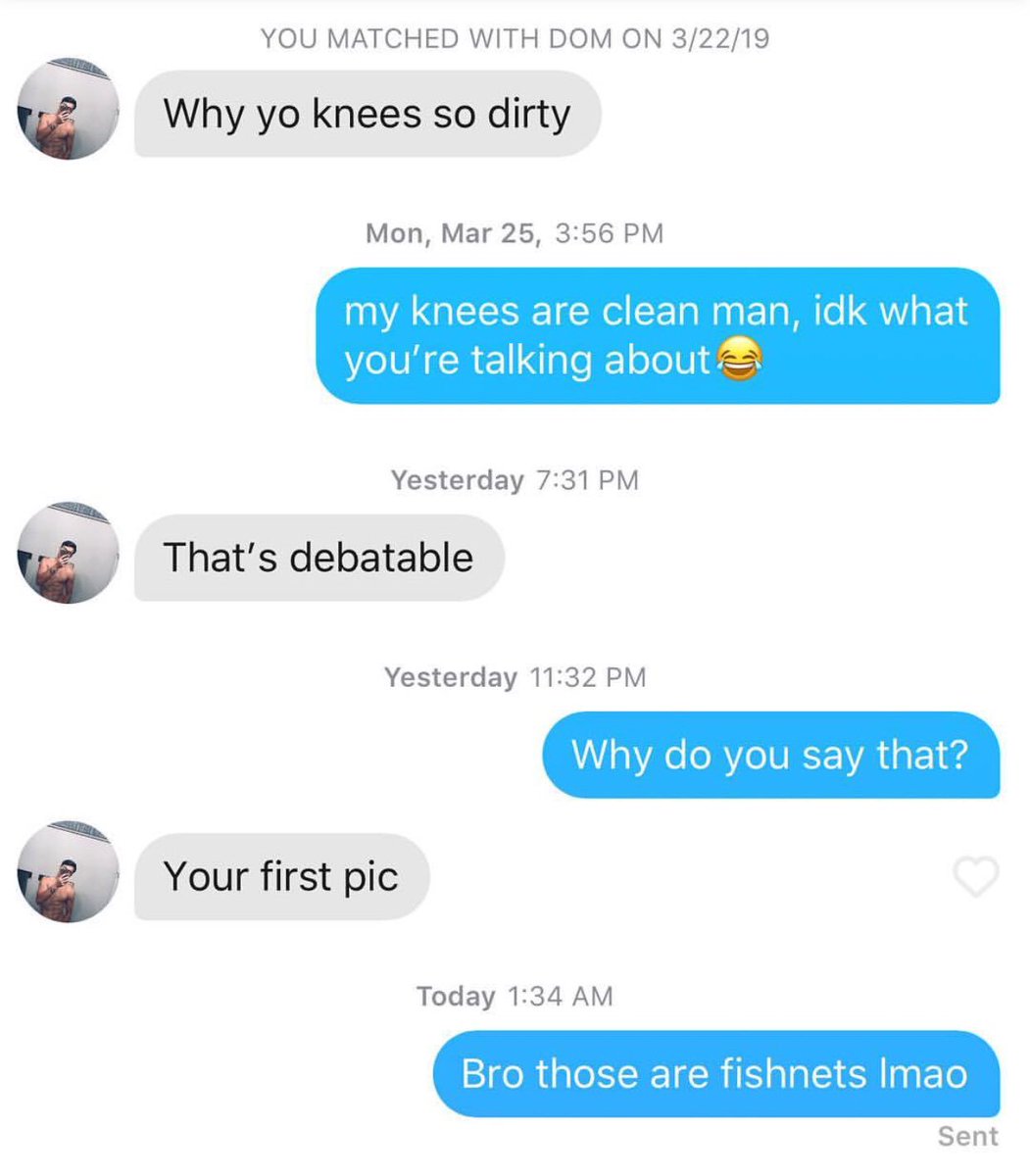 HaleyFRosenthal's tweet photo. And on this episode of “Haley vs. Tinder,” I give you this. https://t.co/s1UpTH6qhy