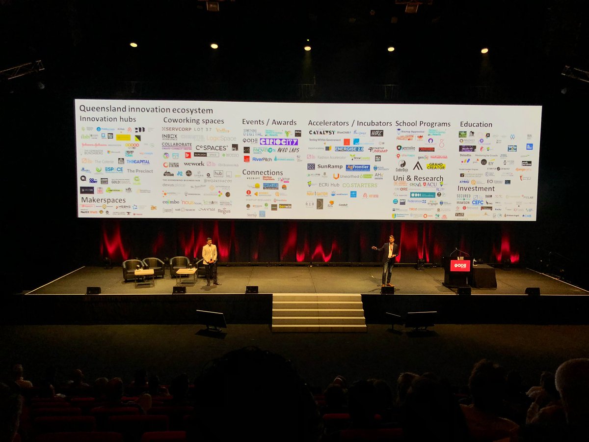 tmthyh's tweet photo. Great to hear an update on findings to date and measurement moving forward of #qldstartups and #startupAUS from @ChadRenando (@StatusStartup) & @ivibz (@qutace) - at @qode_ https://t.co/QdP0M0pFiu