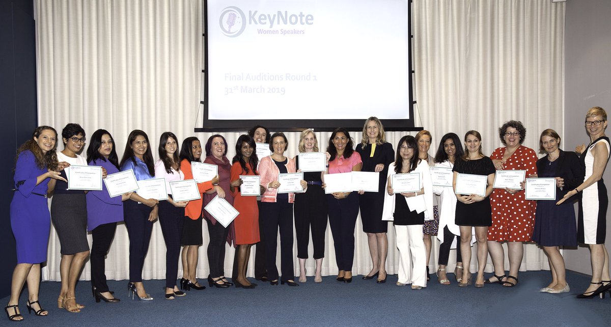 l_m_baxter's tweet photo. Really chuffed to graduate from @PrimeTimeWomen #KeyNoteWomenSpeakers #KeyNoteTrainingProgramme. Such an awesome programme with amazing teachers. I’ve learnt so much & discovered a passion for public speaking on #ResearchYourHealth https://t.co/VXZUjr8AE7