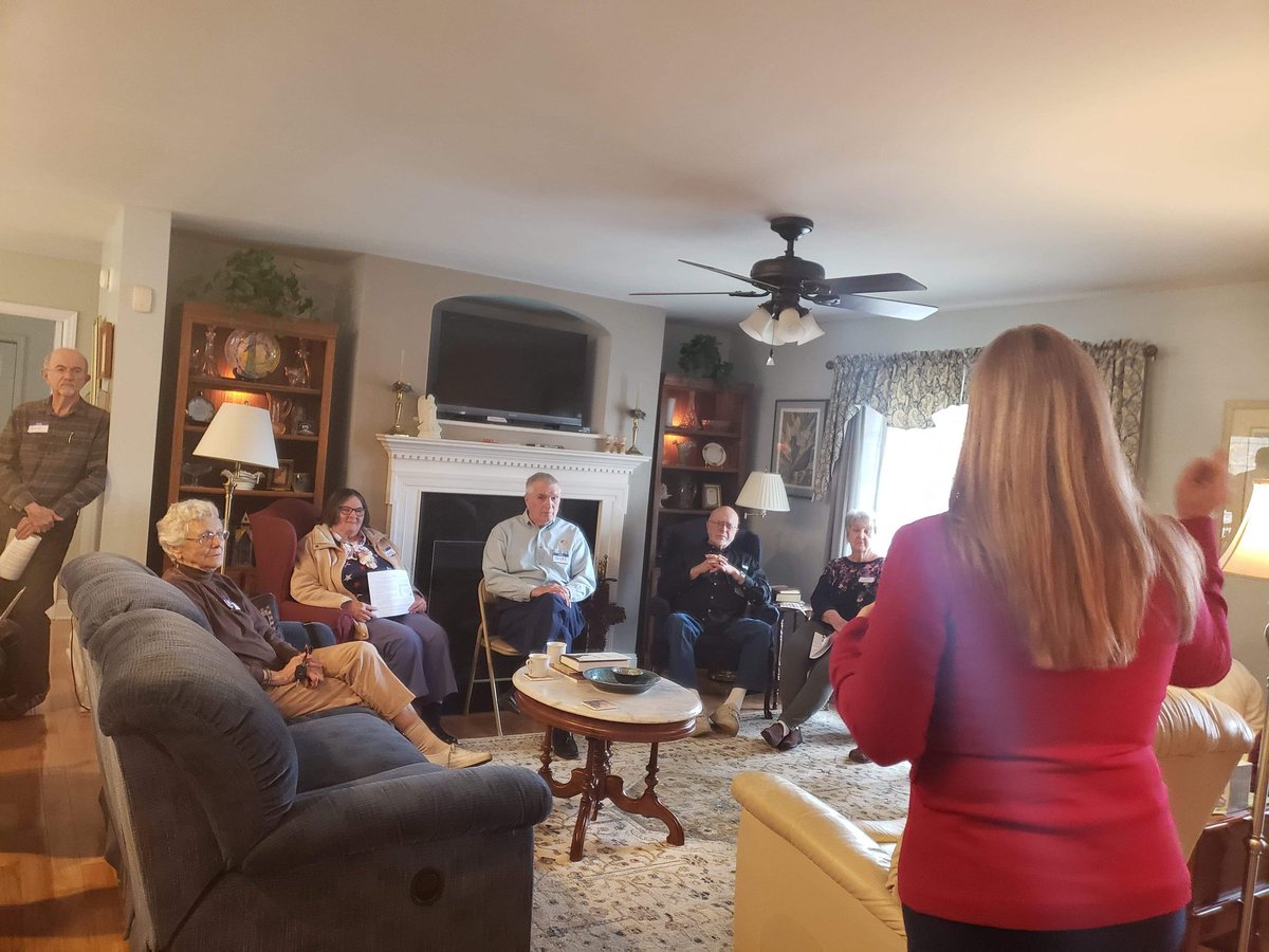 TinaFreitasVA's tweet photo. Thank you to the Nye family in Greene County for hosting a wonderful Meet &amp; Greet! It was amazing meeting a new group of folks who want to take the 24th Senate District back! Welcome to #TeamTina! https://t.co/iwUgeUXKL4