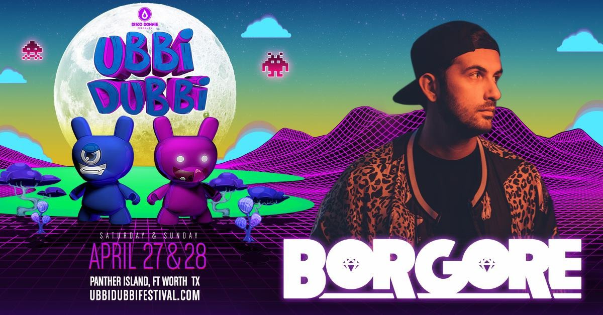 TexasEDMFamily's tweet photo. Who’s ready for the daddy @Borgore’s set @UbbidubbiFest?! Use promo code: TEXASEDMFAMILY for a special discount when purchasing your tickets online! #UbbiDubbiFest #BootyForBorgore #Decisions #PantherIslandPavilion https://t.co/5iKIaSWKZu