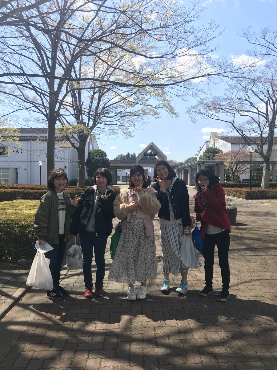 川村学園女子大学 奨学制度が充実 A Twitter 天気も良く写真日和です 川村学園女子大学 春からkgwu
