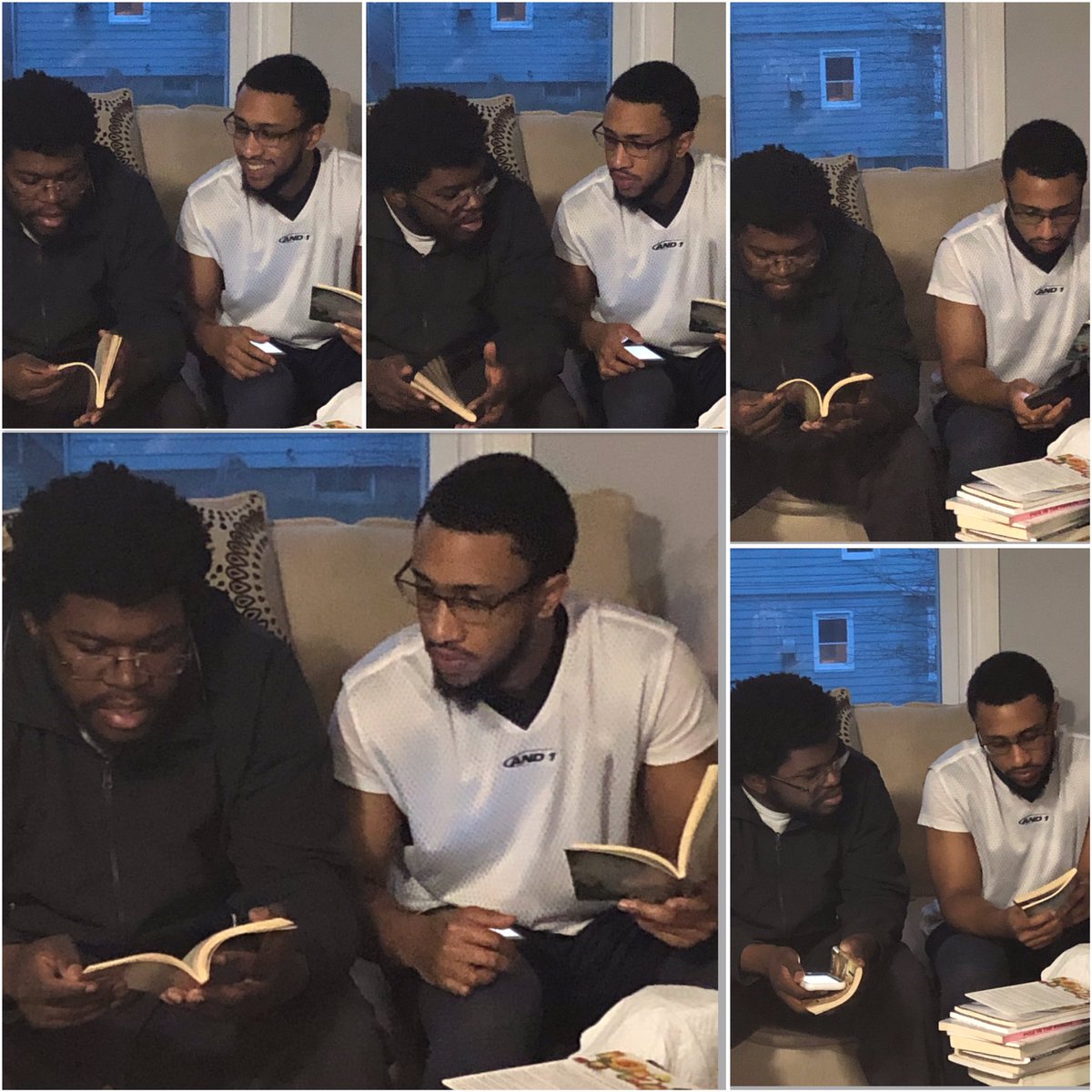 RacquelMStroud's tweet image. There is nothing more attractive than men studying and conversing about God and His word.  Anything that has to do with men loving the things of God is so amazingly beautiful to me. 
#ProphetTalk
#MenOfGod
#IronSharpensIron