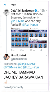 RosliRahmin's tweet photo. @SanjeevanSS @PDRMsia @Fuzi_Harun Apabila kedudukan mulut dia bertukar dgn dubur, maka wajarlah bagi @hincikhafizi kasi ajar dia sikit. Salute https://t.co/JWkNkX8oTk