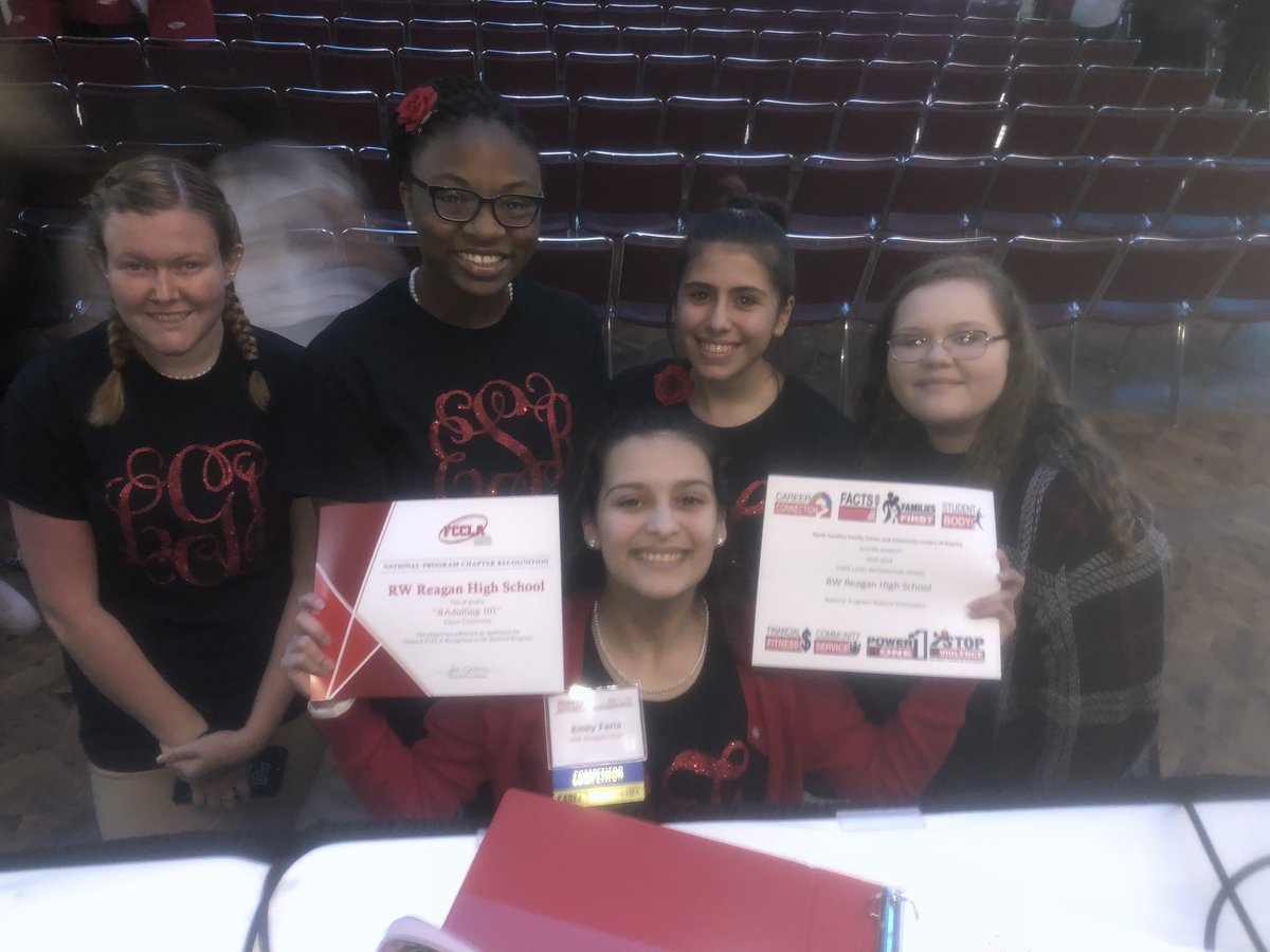 So proud of our Raider FCCLA for being recognized for their #Adulting101 Career Connections National Program Project! #RaiderFCCLA #wearepfafftown <a href="/BradRoyal_1/">Brad Royal</a> <a href="/APJackson45/">Maurice Jackson</a> <a href="/bynum2009/">Dr. Shirley Bynum</a>