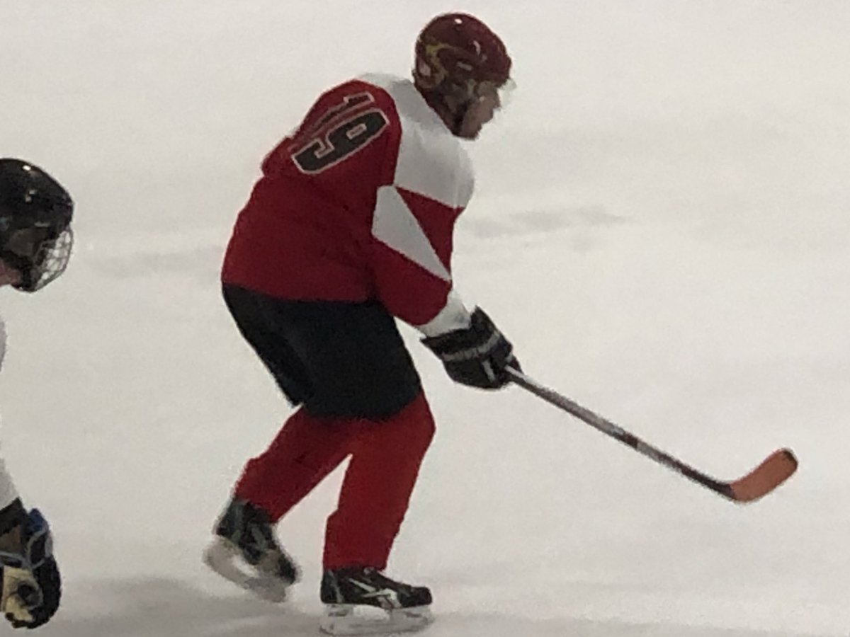 PylonThor's tweet image. Blame Canada hits the Playoff ice at the Ice Ranch on Friday at 8:50.