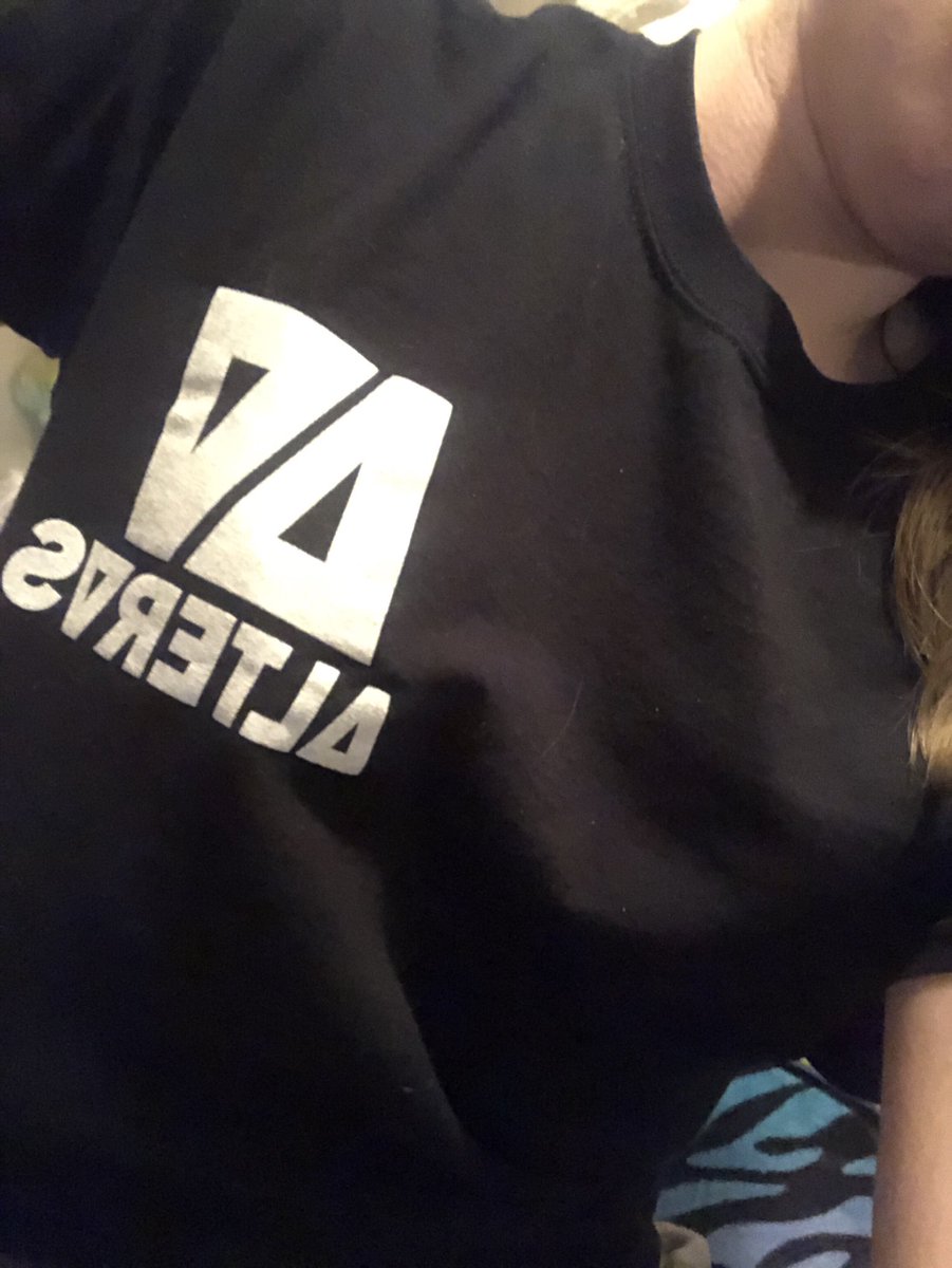 TheTYWLLost's tweet photo. Hey, Alliance! Happy #tshirttuesday ! Tag the Alliance and @AlterasBand in your merch photos! I really want to repost some of you guys! Here’s my favorite shirt! #alteras #alterasalliance #alterasband https://t.co/Wxjtb52QrB