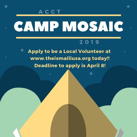 campmosaicACCT's tweet photo. Only 6 days left to apply for CGS!! Log on to https://t.co/roLgTrCmWm today and apply! #CampMos25th #LiveIntheFuture #ACCTNOW https://t.co/TJUhWSYlTi