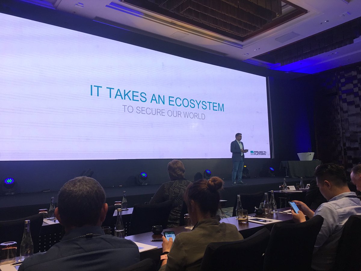 channeltennz's tweet photo. Thank your @sanguit for your presentation on The Platform Revolution in Security. The Digitisation of the human condition (consumption and identity) creates interesting questions and opportunities for tech companies.

 #maketheworldsee #mips2019 #channeltenz https://t.co/OySEjnASpw