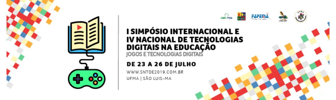 SoaresSousa9's tweet image. #ISimpósio Internacional e IV Nacional de Tecnologias Digitais na Educação – IV - SNTDE 2019 #doity #pontue