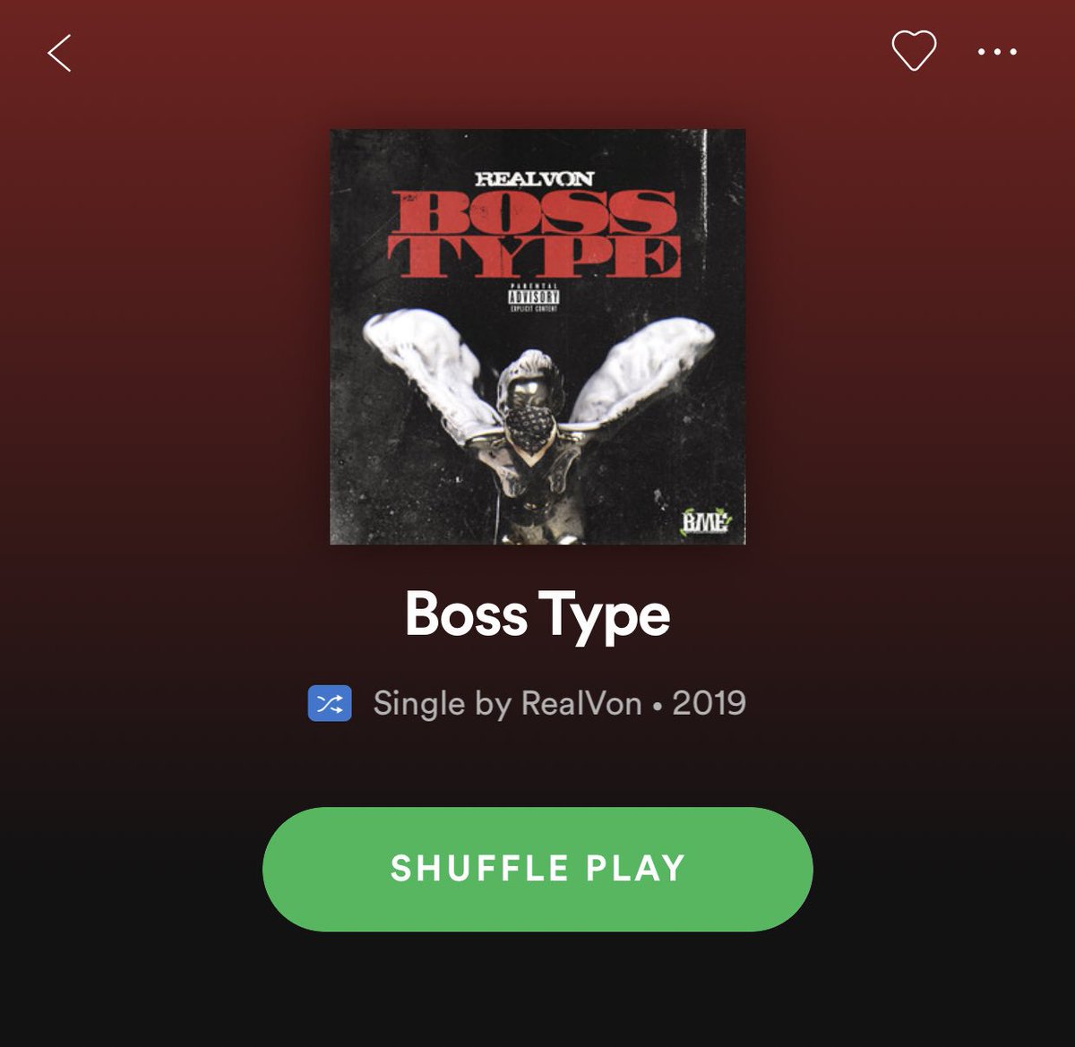 TheRealVon__'s tweet photo. My new Single Bosstype Out Now On @Spotify Yโall go check it out ๐ฅ๐ฅ๐ฅ #haterswontlikethis #realvon #bosstype #newmusic #outnow #linkinbio #spotify #ComplexNews #HipHopMusic #rap #streams https://t.co/itJxhJYtEm